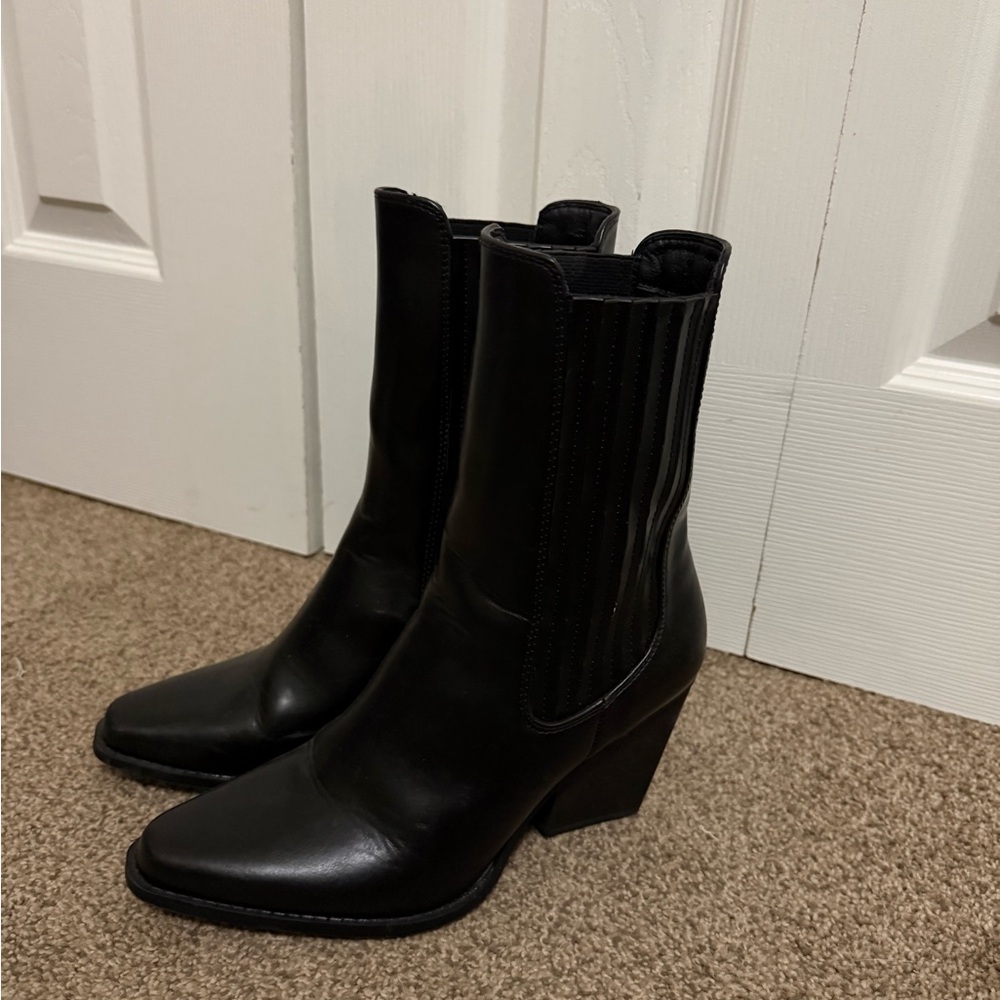 Chinese Laundry Black Ankle Booties